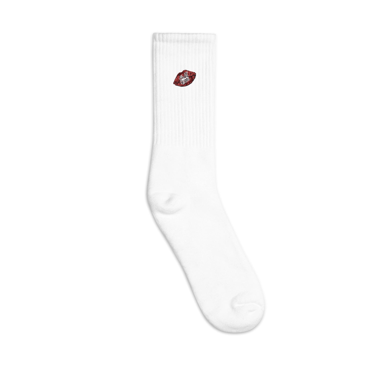 In A Word (Logo) Embroidered Socks