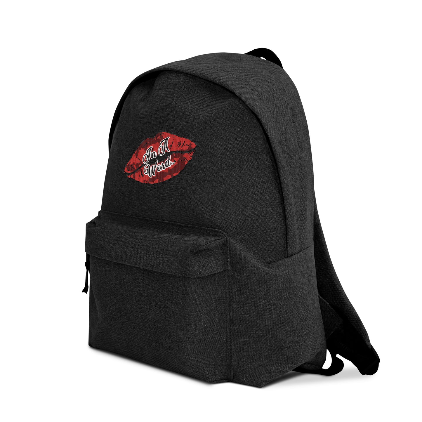 In A Word (Logo) Embroidered Backpack