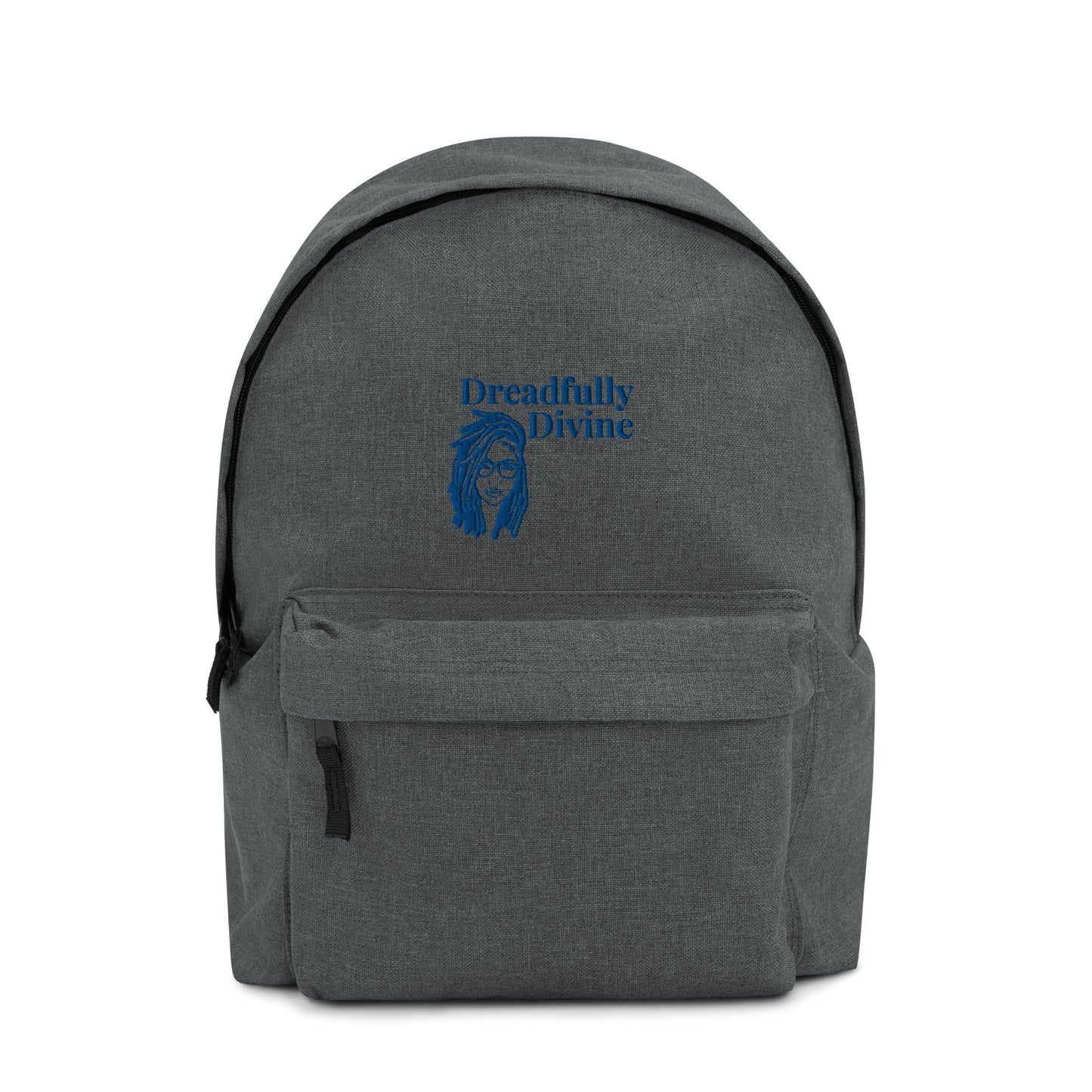 DD Woman (Blue) Embroidered Backpack