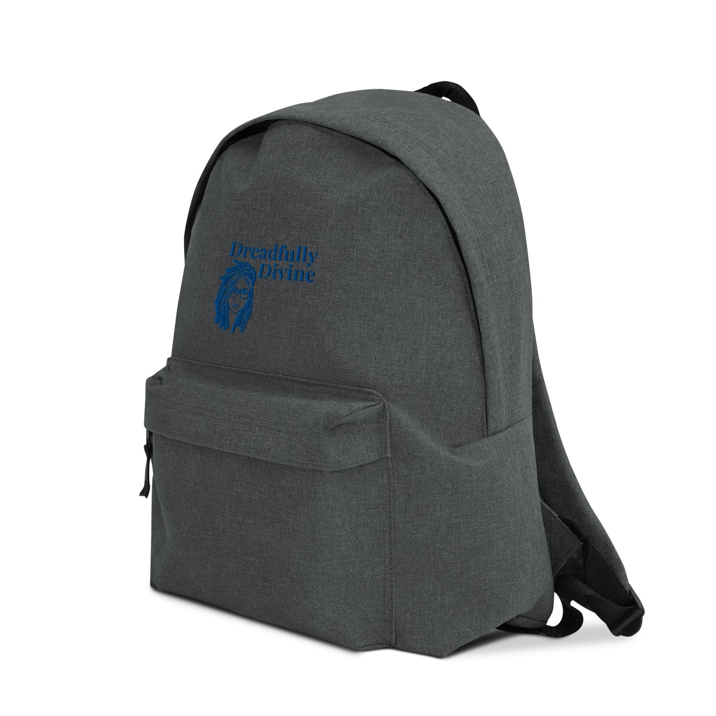 DD Woman (Blue) Embroidered Backpack