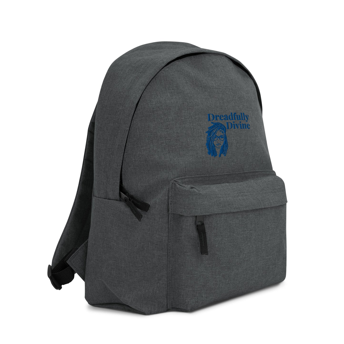 DD Woman (Blue) Embroidered Backpack