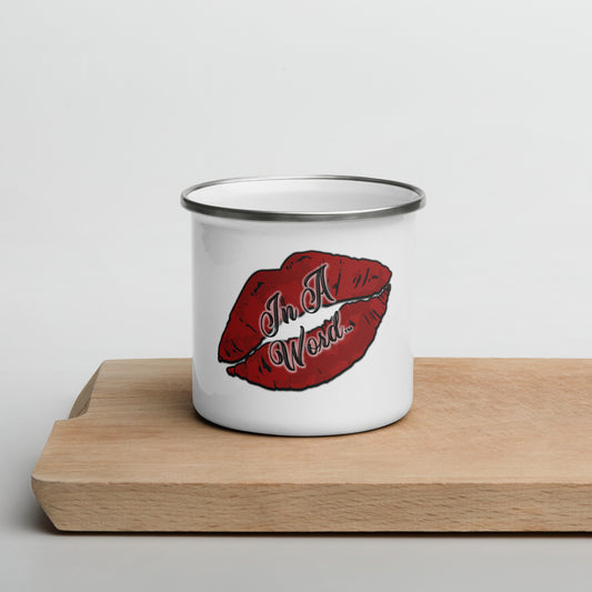 In A Word (Logo) Enamel Mug