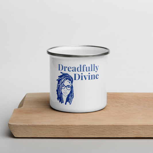 DD Woman (Blue) Enamel Mug