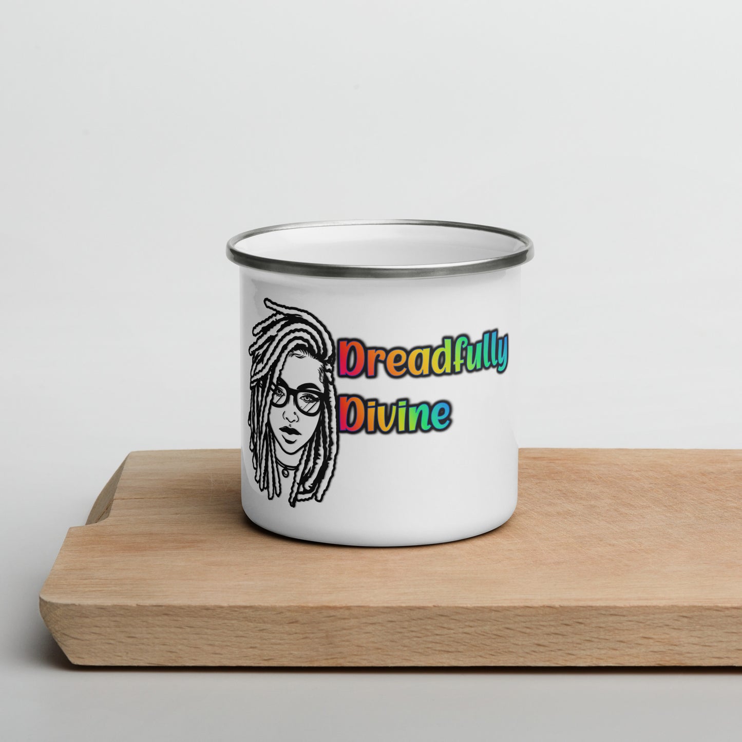 DD Woman (Multi-color) Enamel Mug