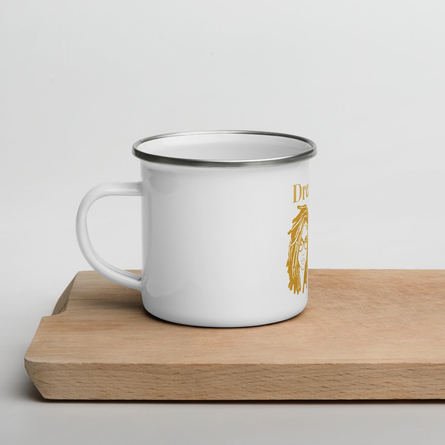 DD Woman (Gold) Enamel Mug