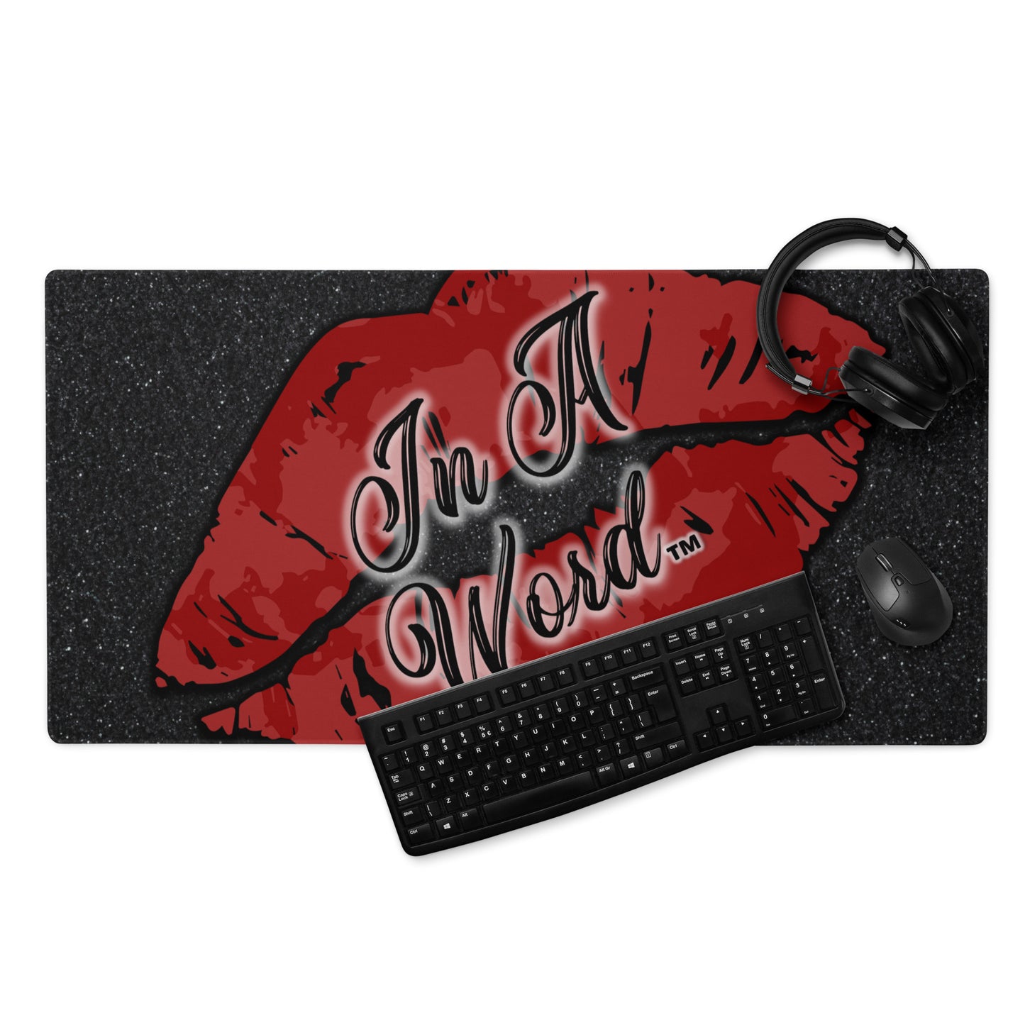 In A Word (Logo) Gaming Mouse Pad