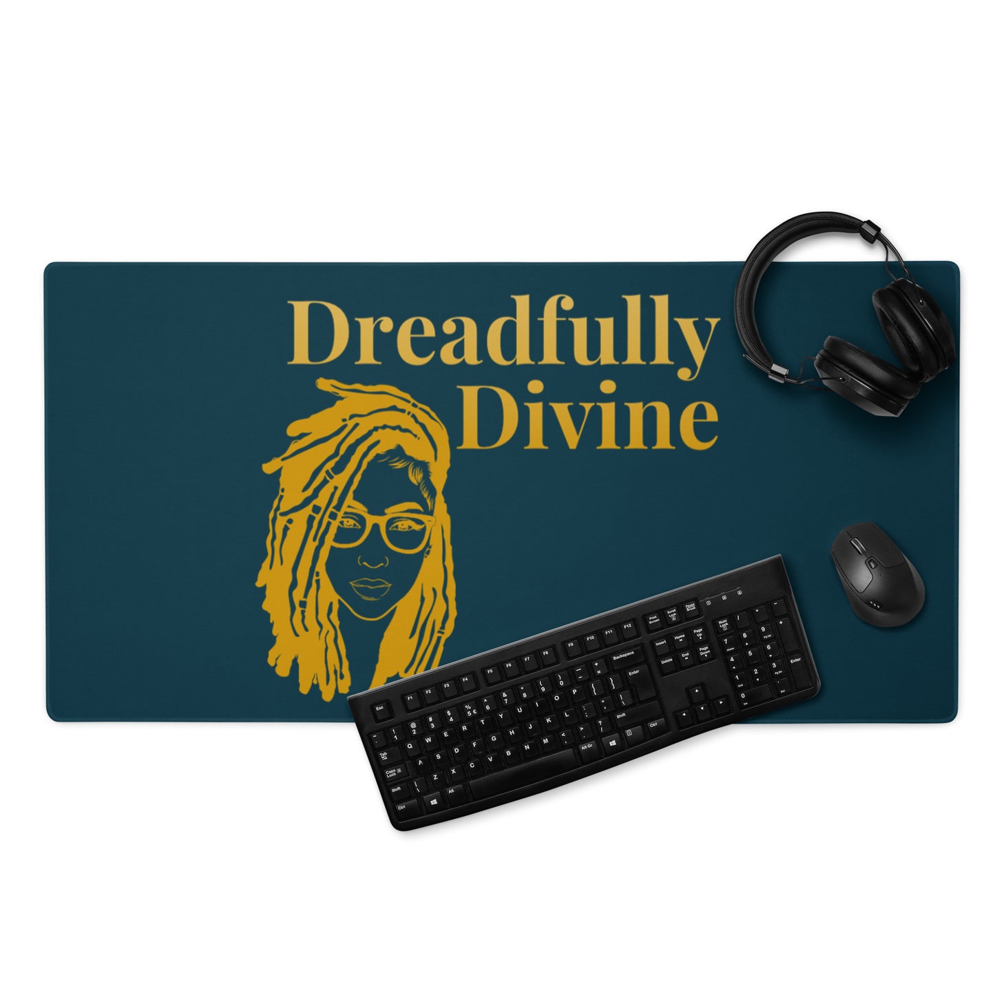 DD Woman (Gold) Gaming Mouse Pad