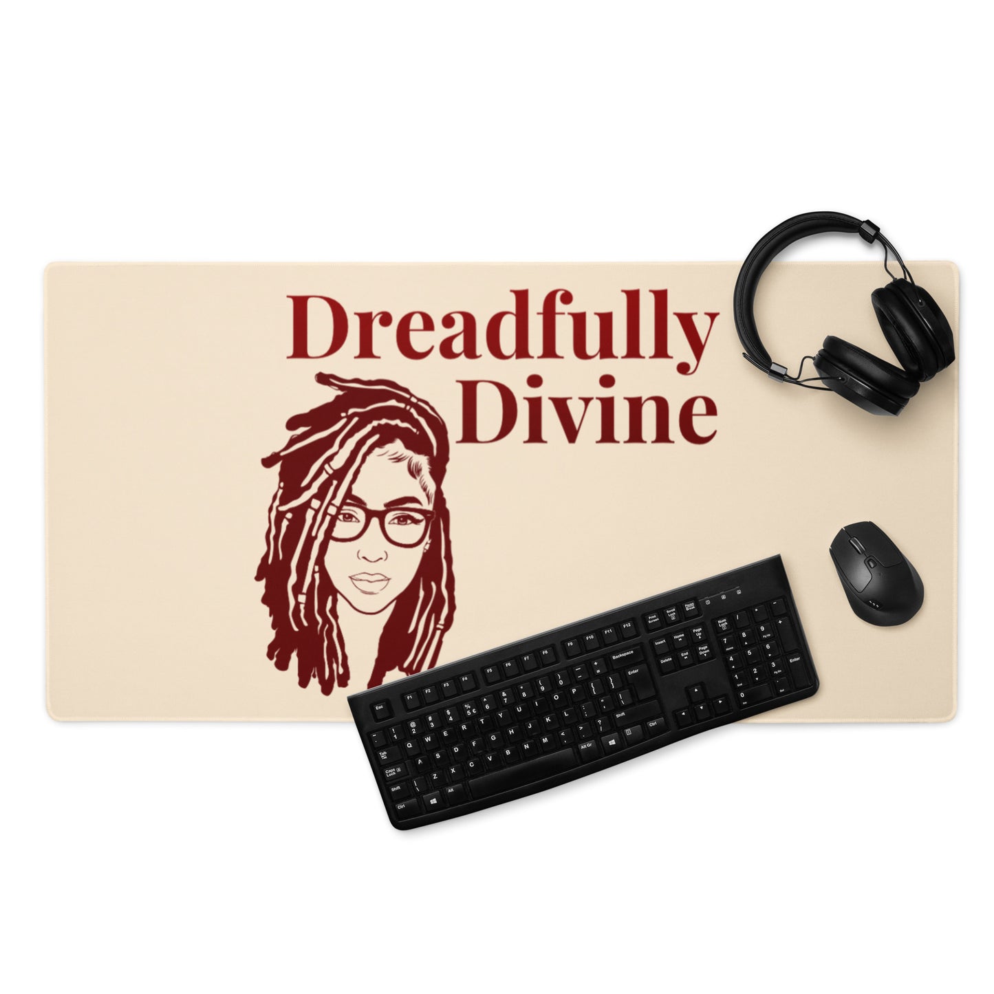 DD Woman (Maroon) Gaming Mouse Pad