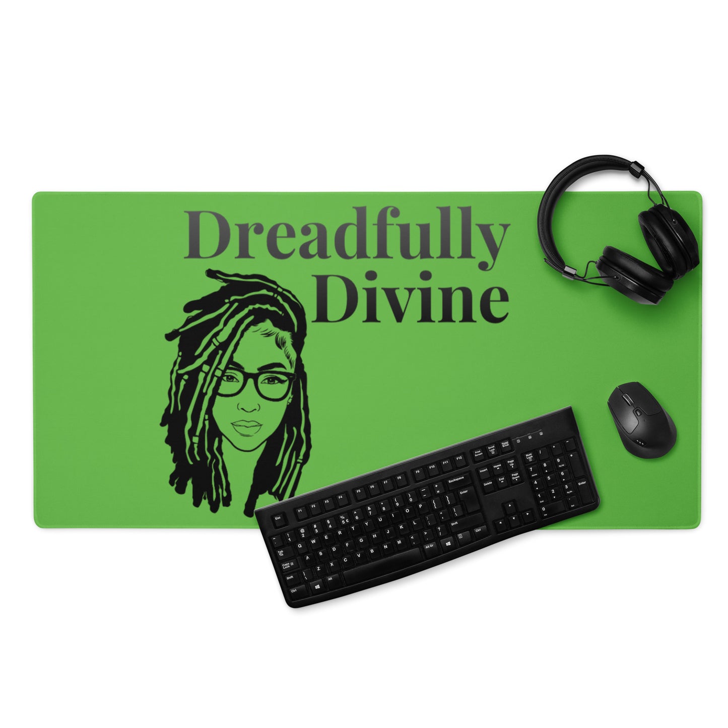 DD Woman (Black) Gaming Mouse Pad