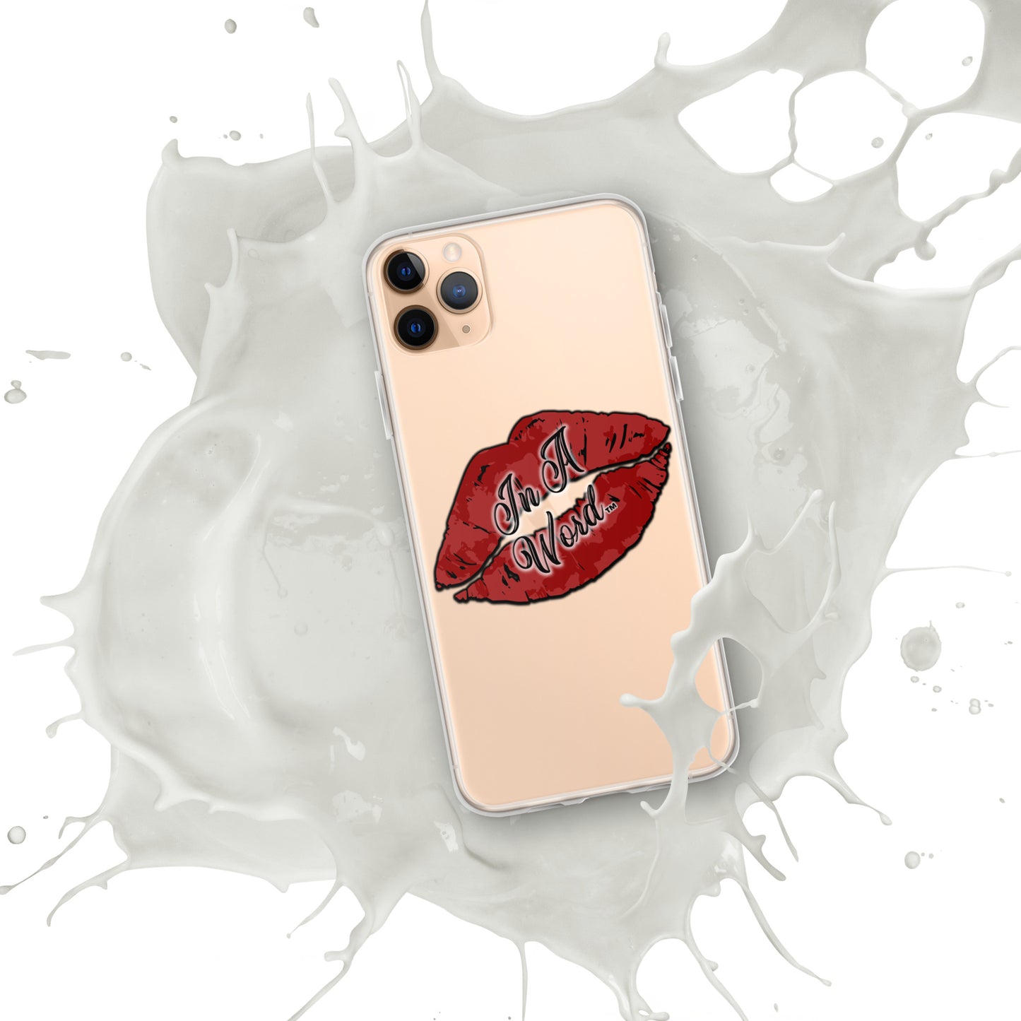 In A Word (Logo) iPhone Case