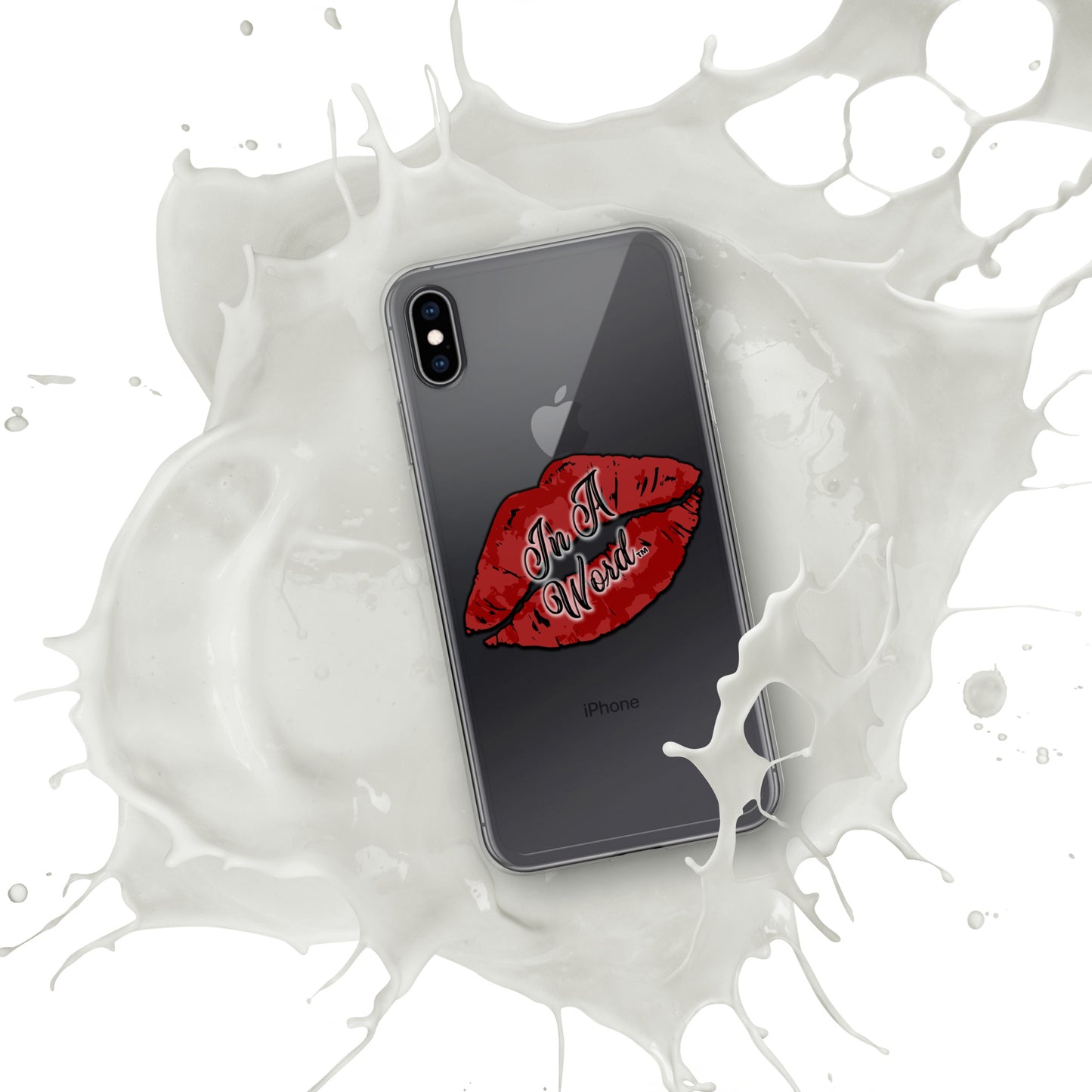 In A Word (Logo) iPhone Case