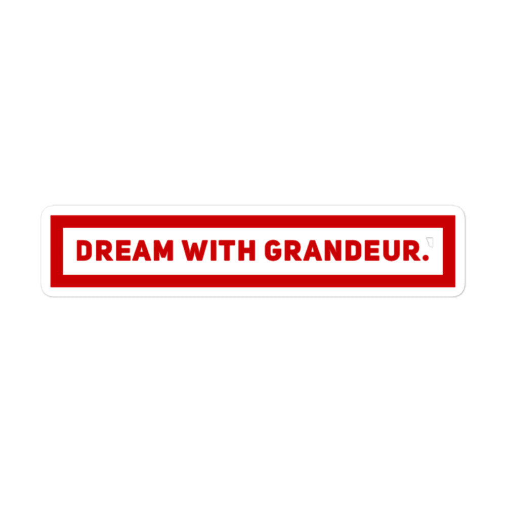 With Grandeur #2 Bubble-free Stickers