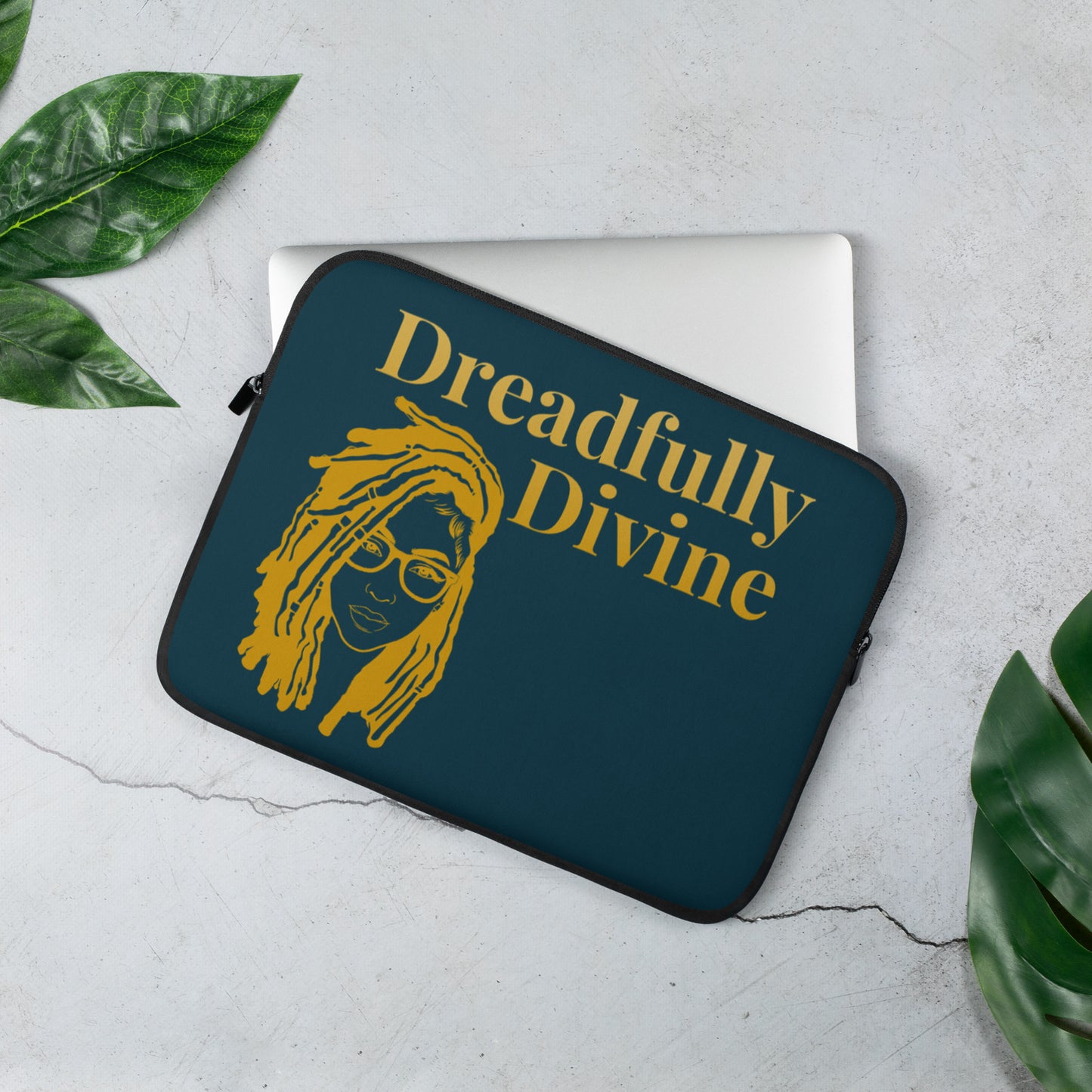 DD Woman (Gold) Laptop Sleeve