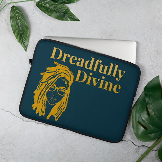 DD Woman (Gold) Laptop Sleeve