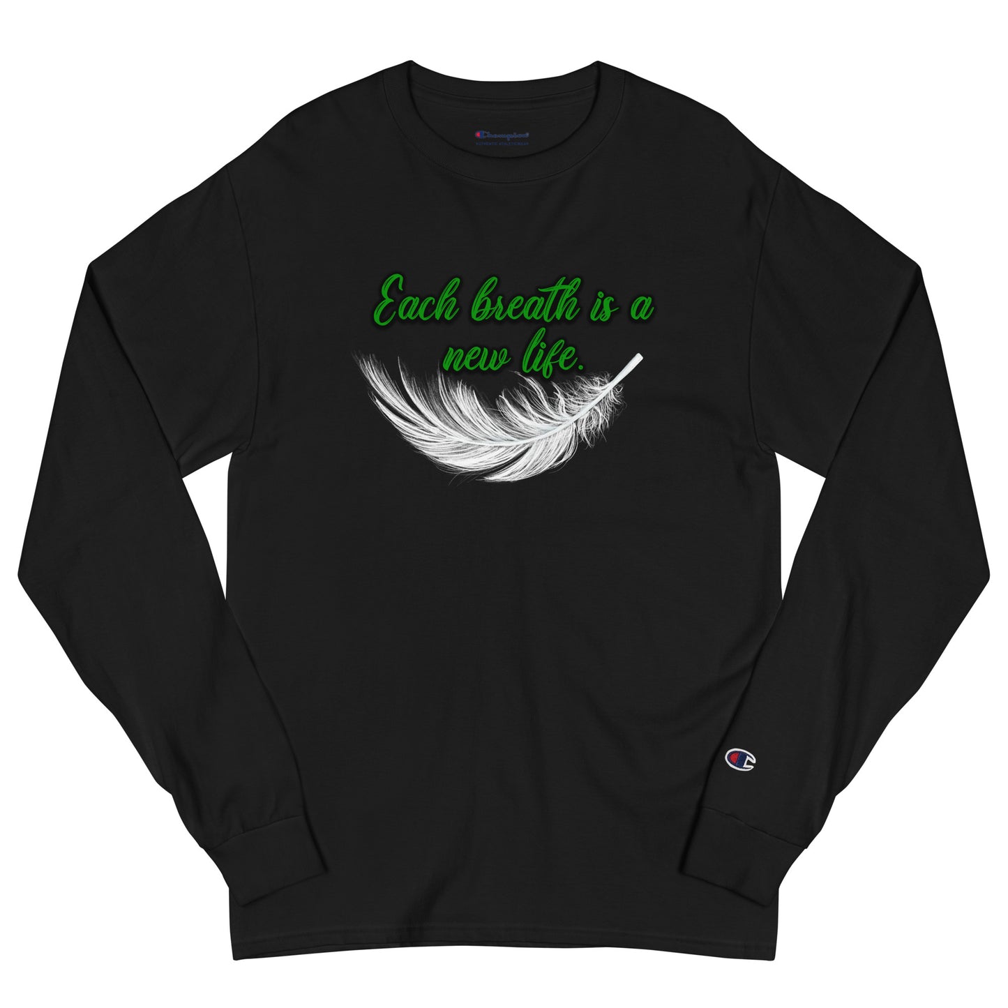 New Life #1 Men's Champion Long Sleeve Shirt