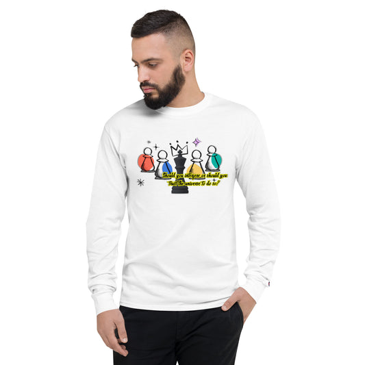 Highest Good #3 Men's Champion Long Sleeve Shirt