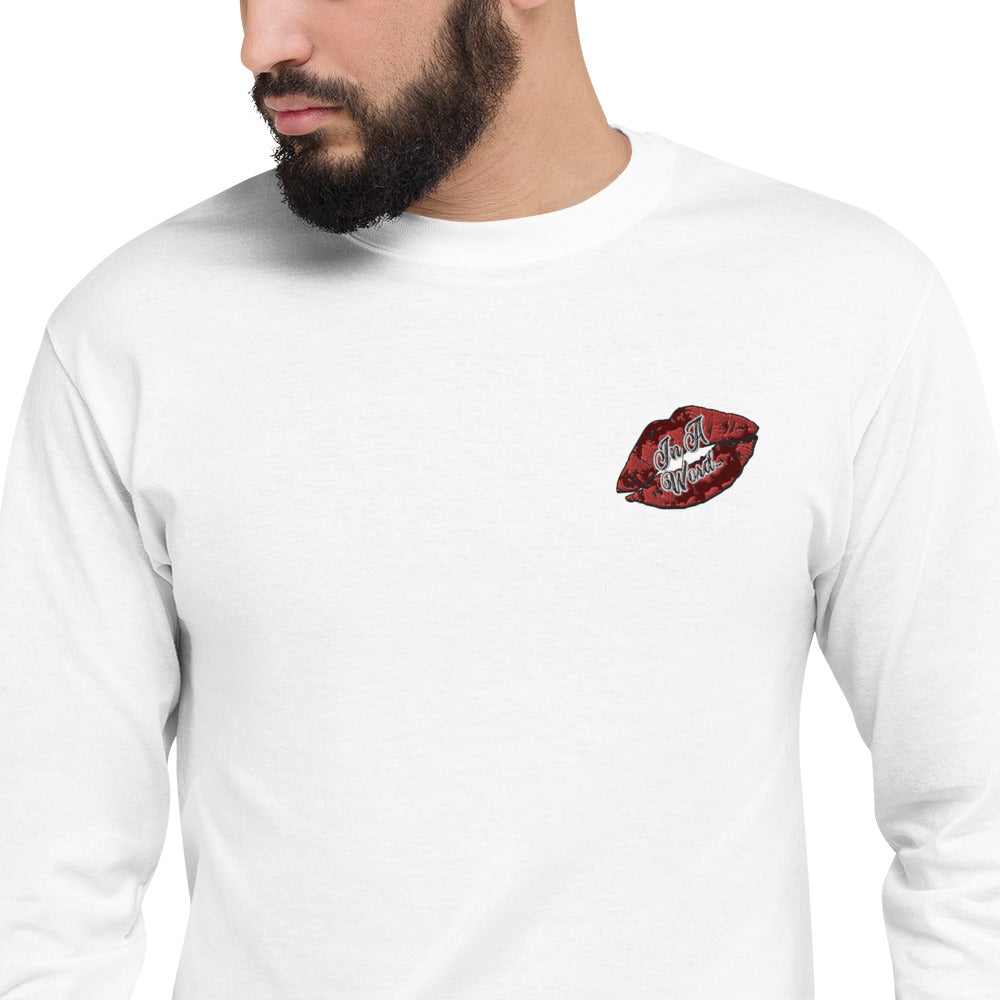 In A Word (Logo) Men's Champion Long Sleeve Shirt