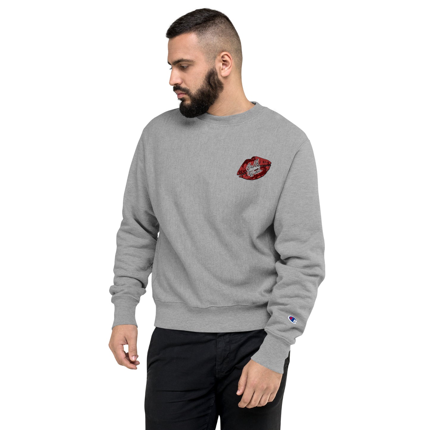 In A Word (Logo) Men's Champion Sweatshirt