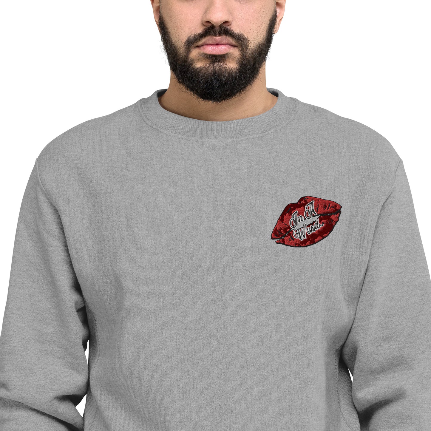 In A Word (Logo) Men's Champion Sweatshirt