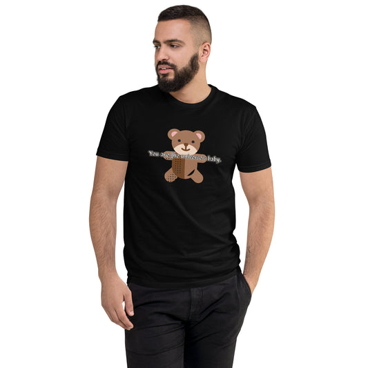 Teddy Men's Fitted Short Sleeve T-shirt