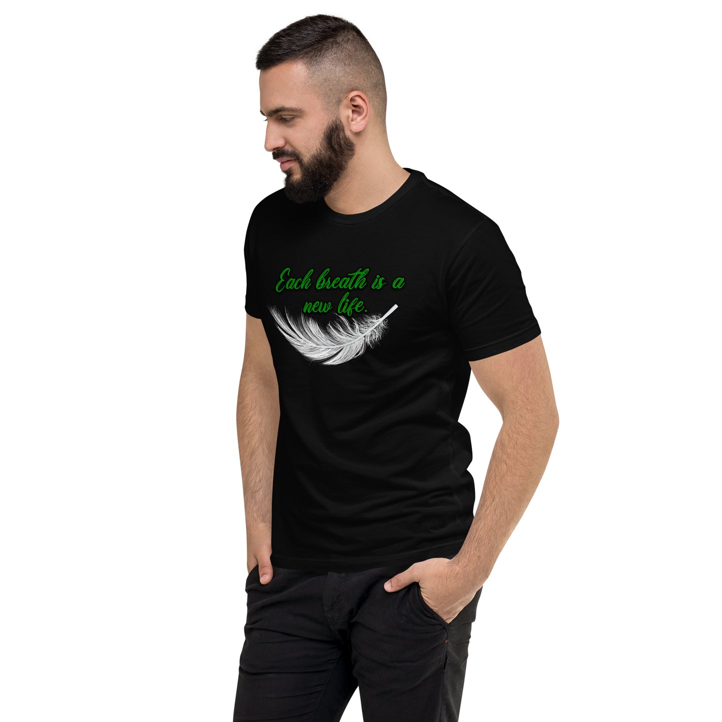 New Life #1 Men's Fitted Short Sleeve T-shirt