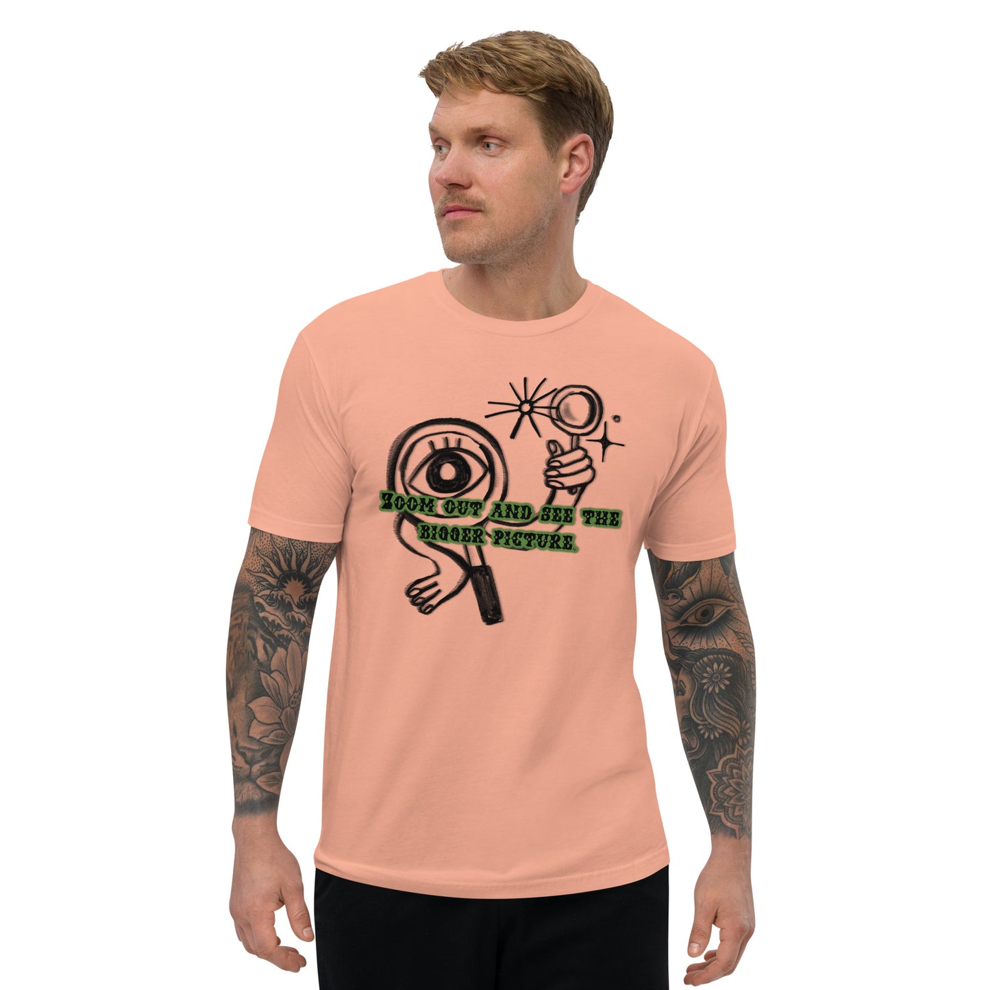 Different Lens Men's Fitted Short Sleeve T-shirt