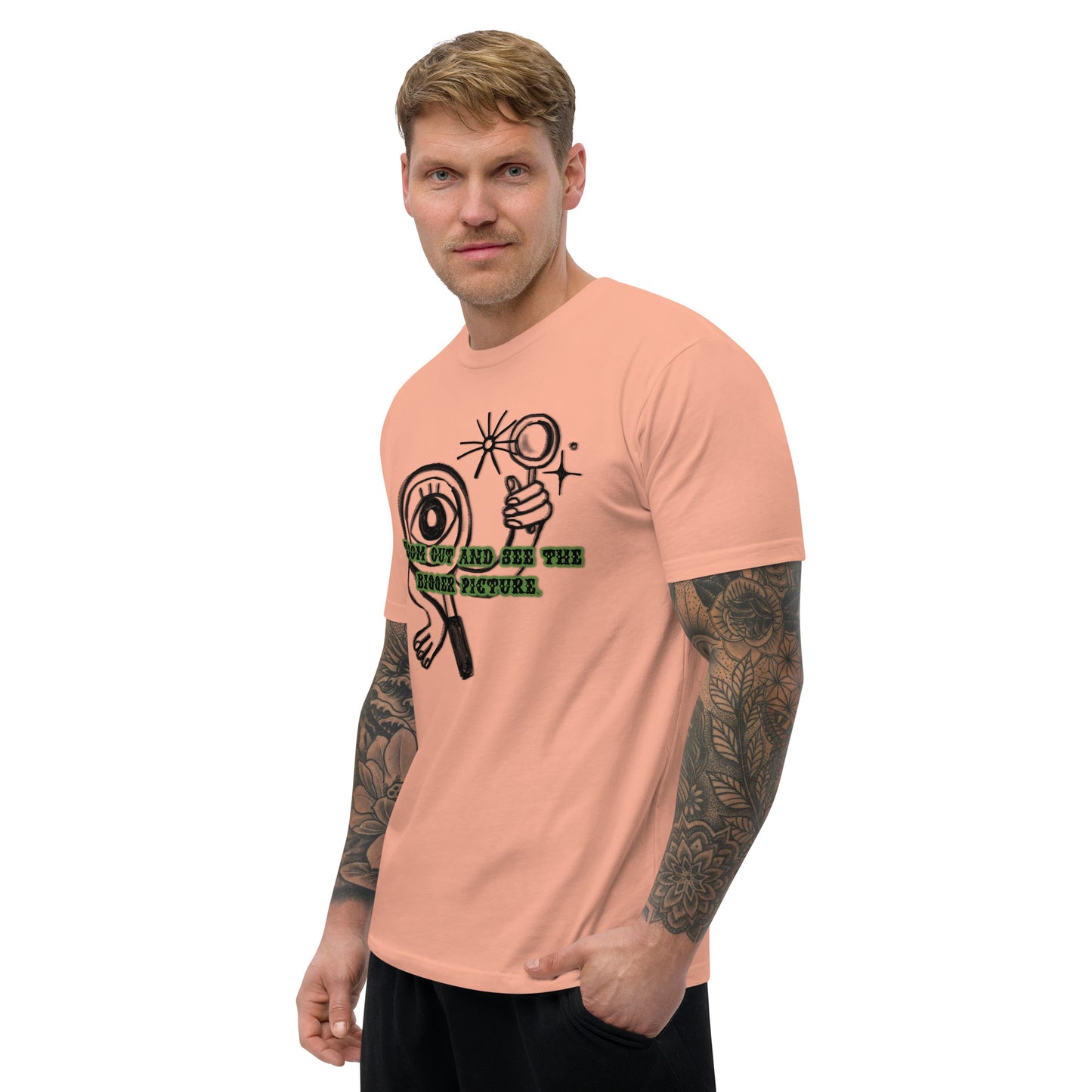 Different Lens Men's Fitted Short Sleeve T-shirt