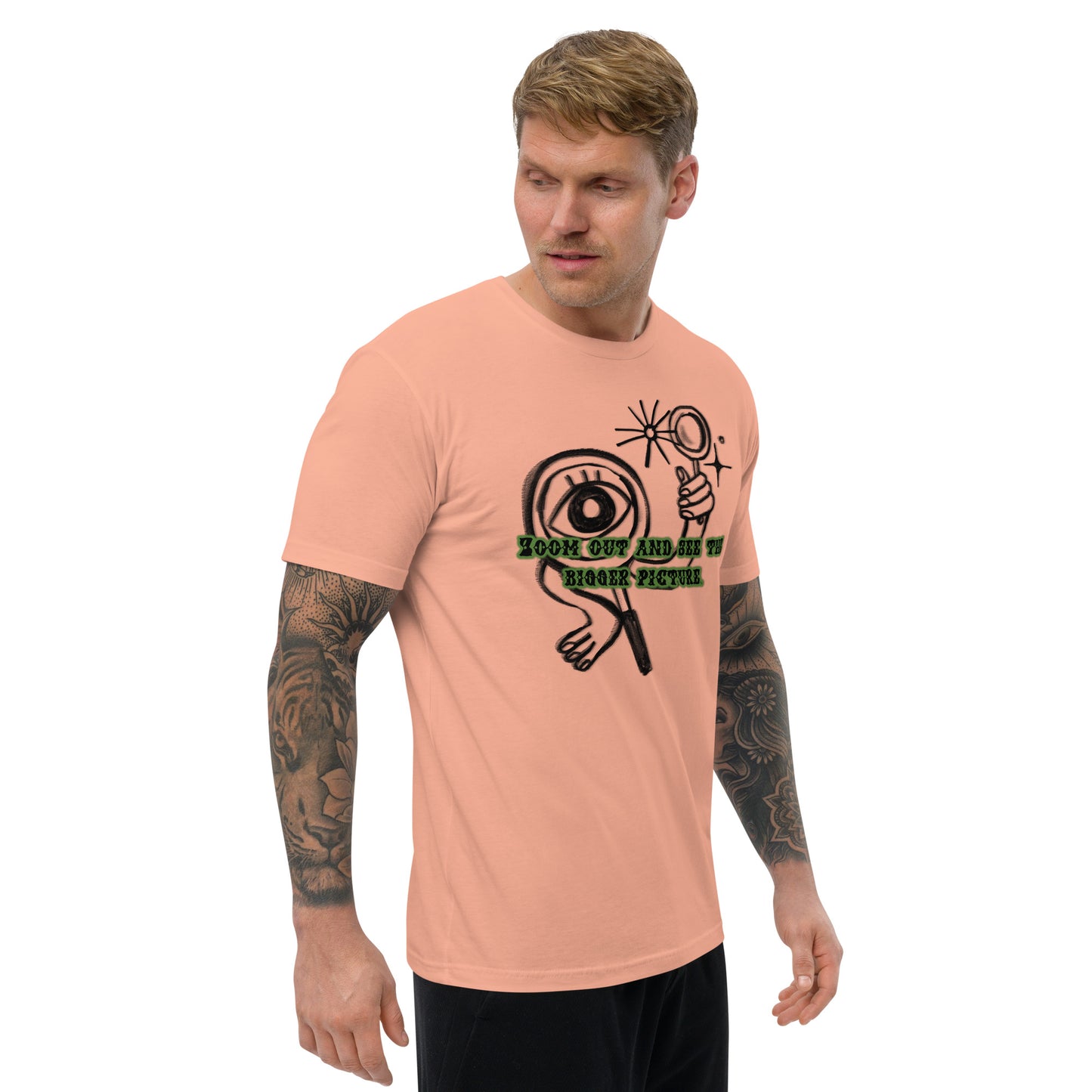 Different Lens Men's Fitted Short Sleeve T-shirt