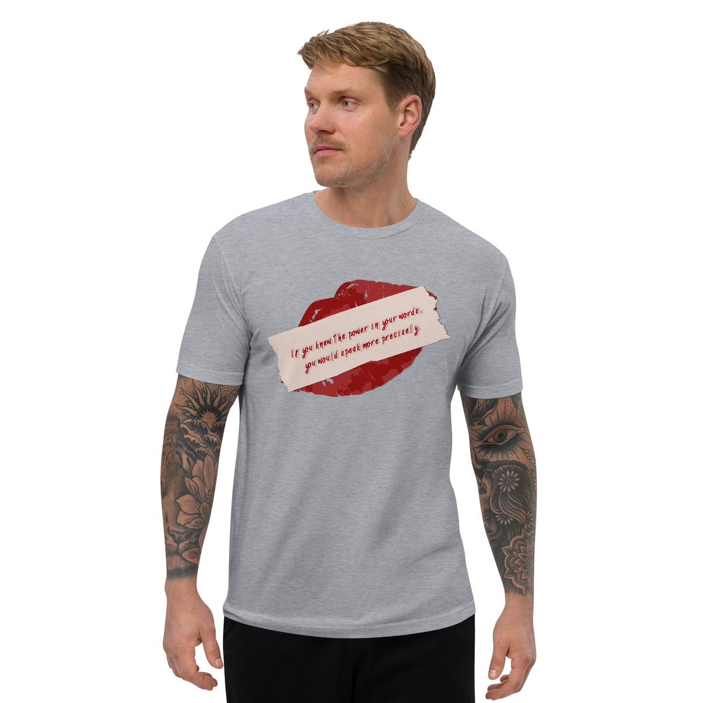 Preciseness Men's Fitted Short Sleeve T-shirt