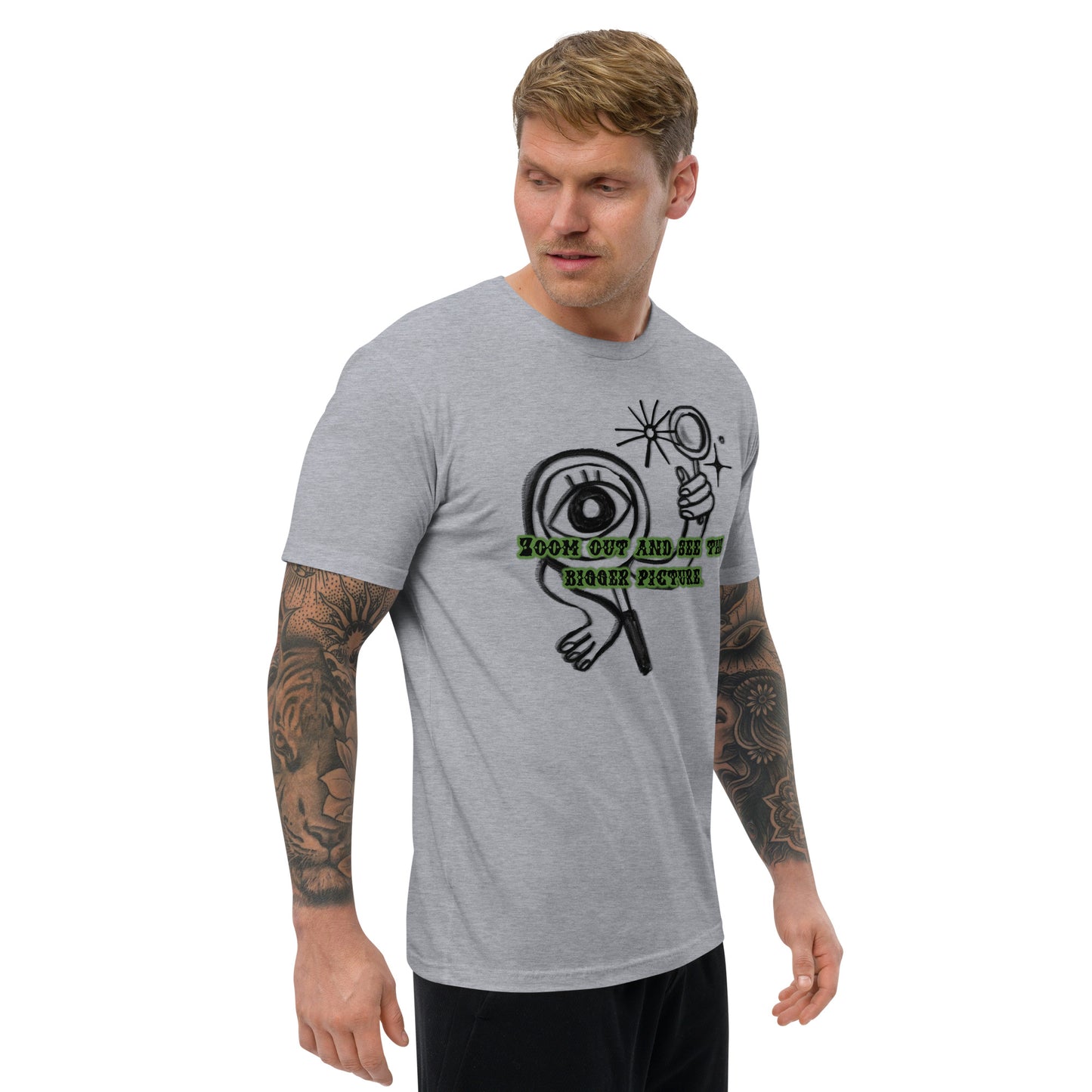 Different Lens Men's Fitted Short Sleeve T-shirt