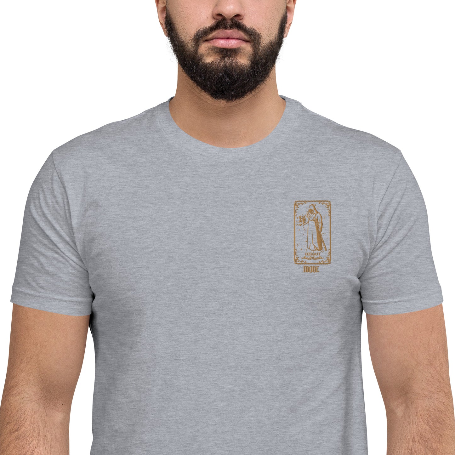 Hermit (Gold) Men's Fitted Short Sleeve T-shirt