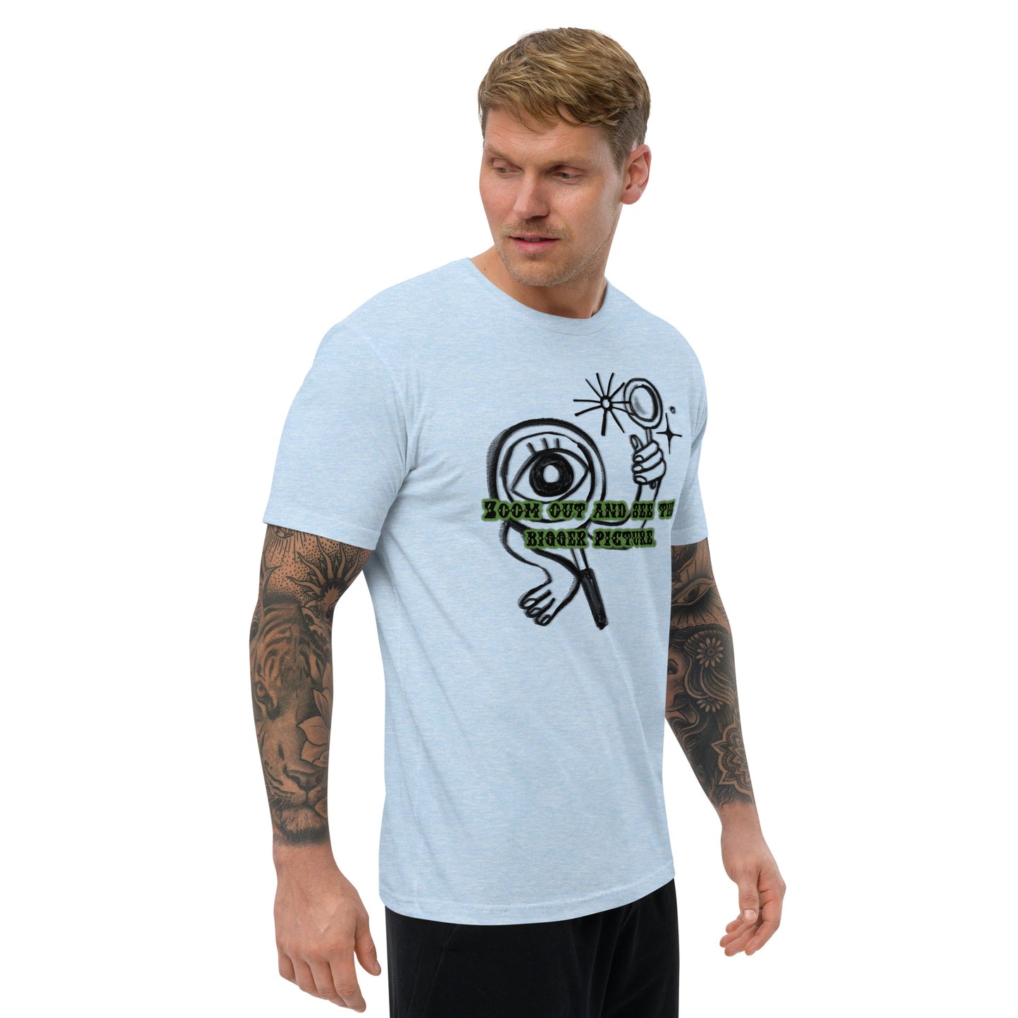 Different Lens Men's Fitted Short Sleeve T-shirt