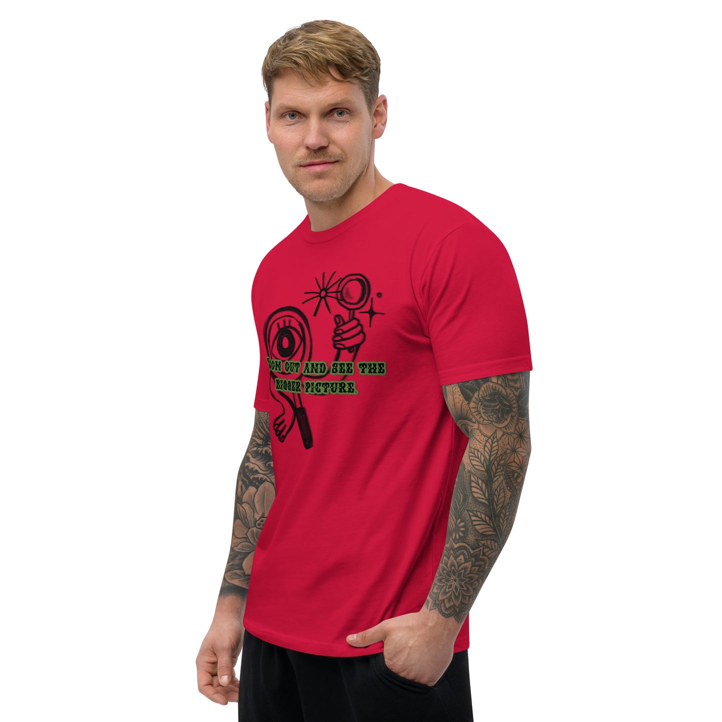Different Lens Men's Fitted Short Sleeve T-shirt