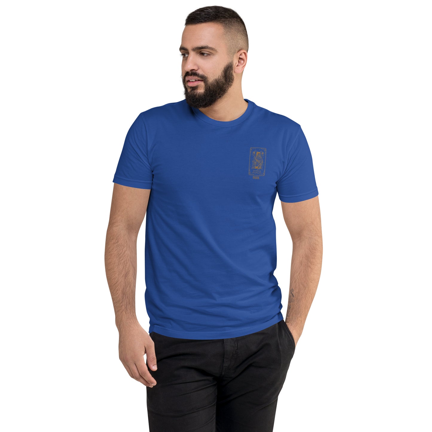 Emperor (Gold) Men's Fitted Short Sleeve T-shirt