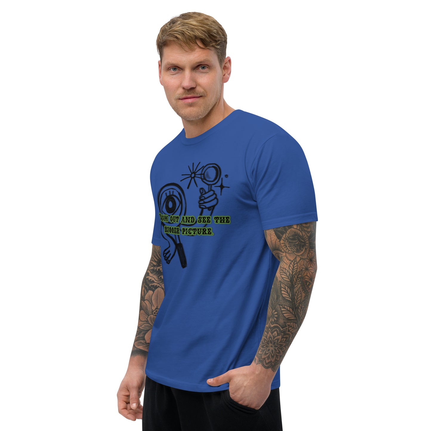 Different Lens Men's Fitted Short Sleeve T-shirt