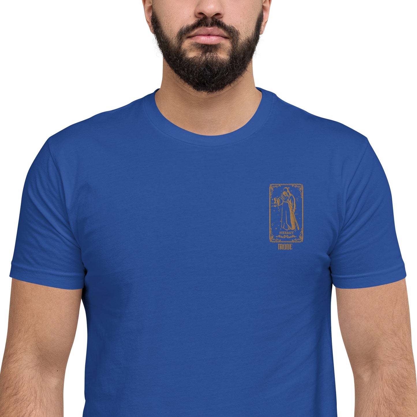 Hermit (Gold) Men's Fitted Short Sleeve T-shirt