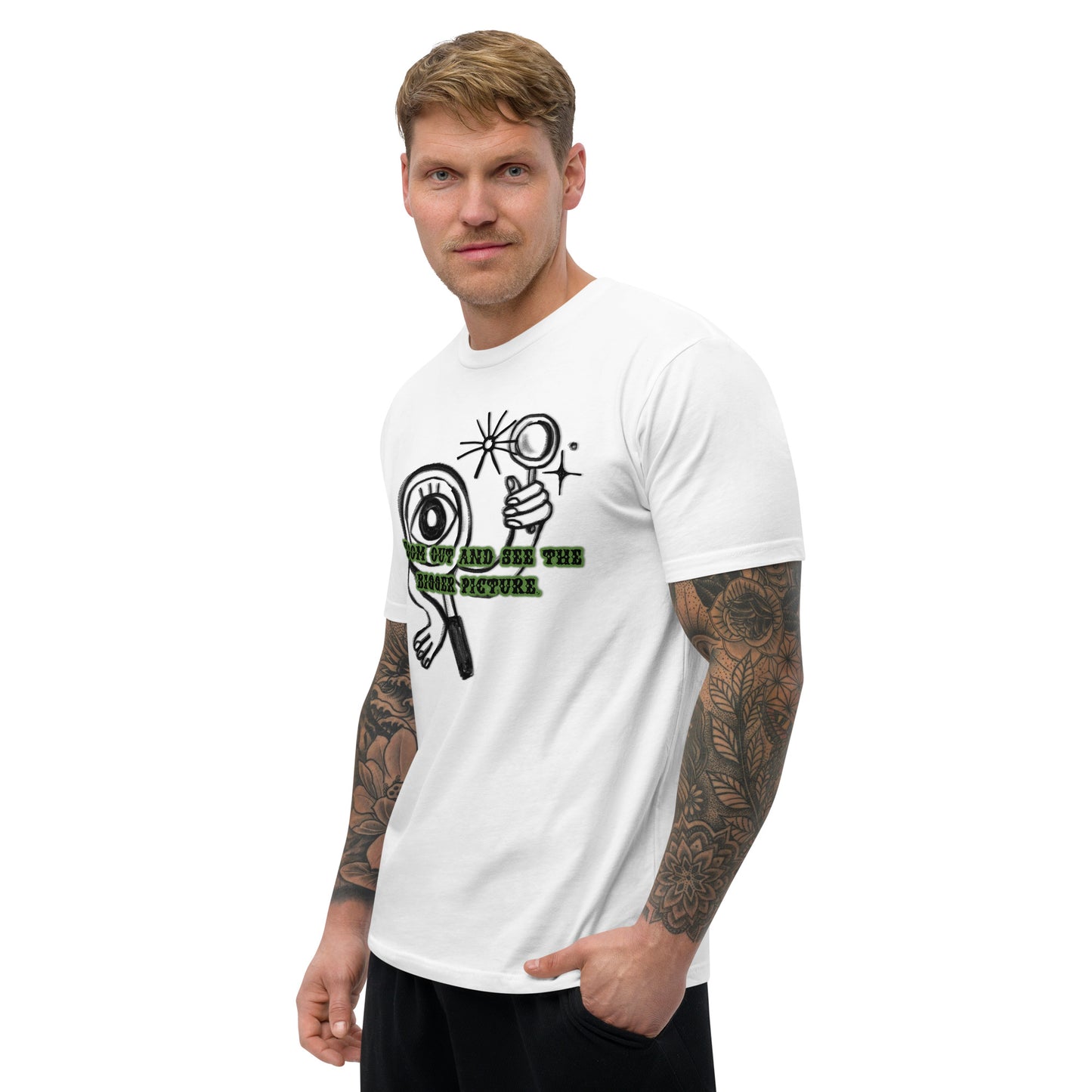Different Lens Men's Fitted Short Sleeve T-shirt