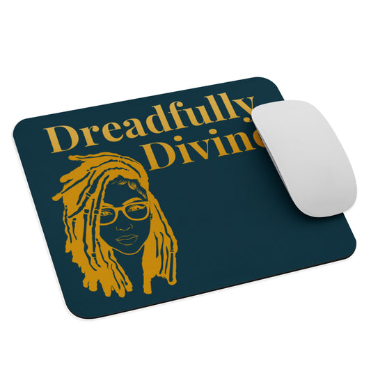 DD Woman (Gold) Mouse Pad