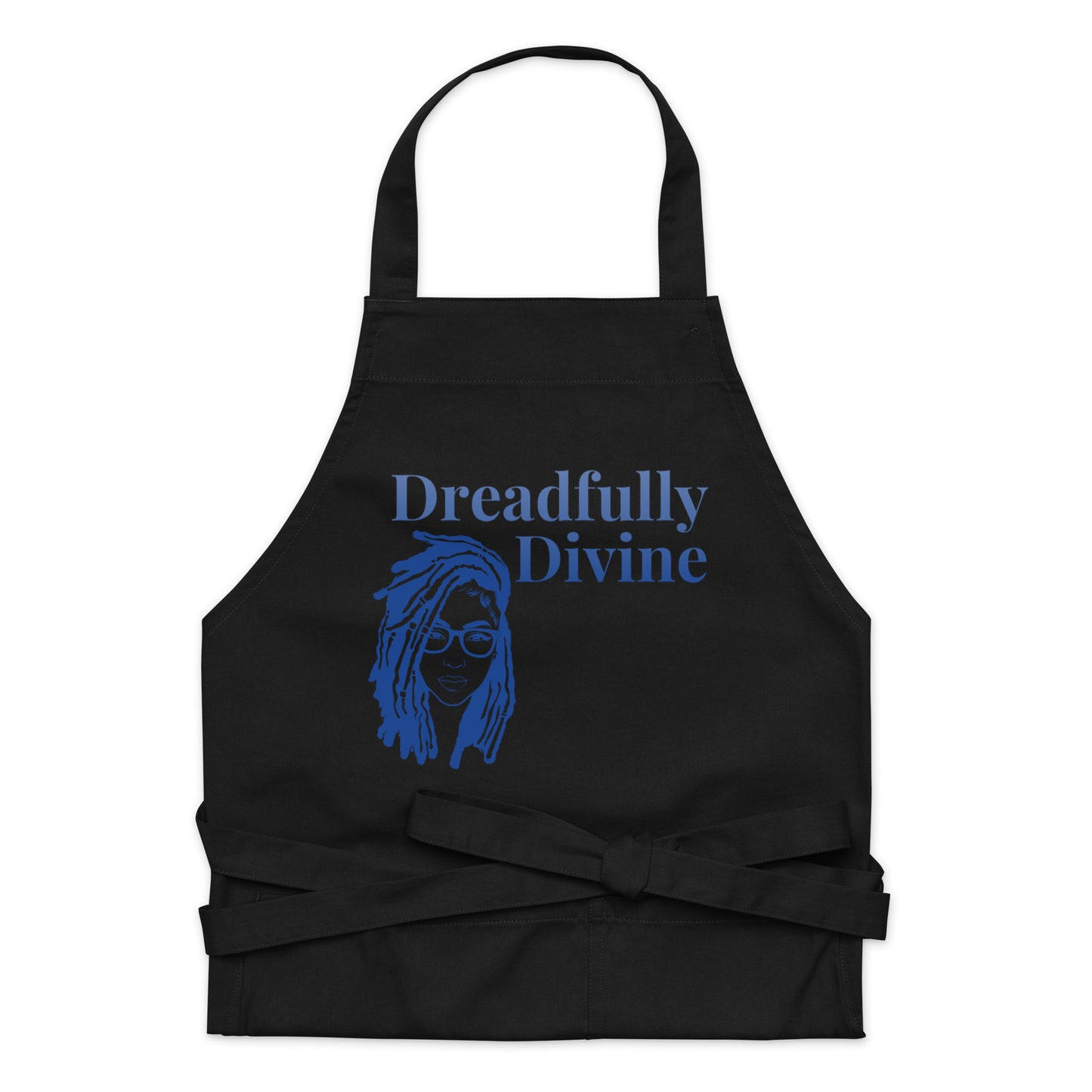 DD Woman (Blue) Organic Cotton Apron