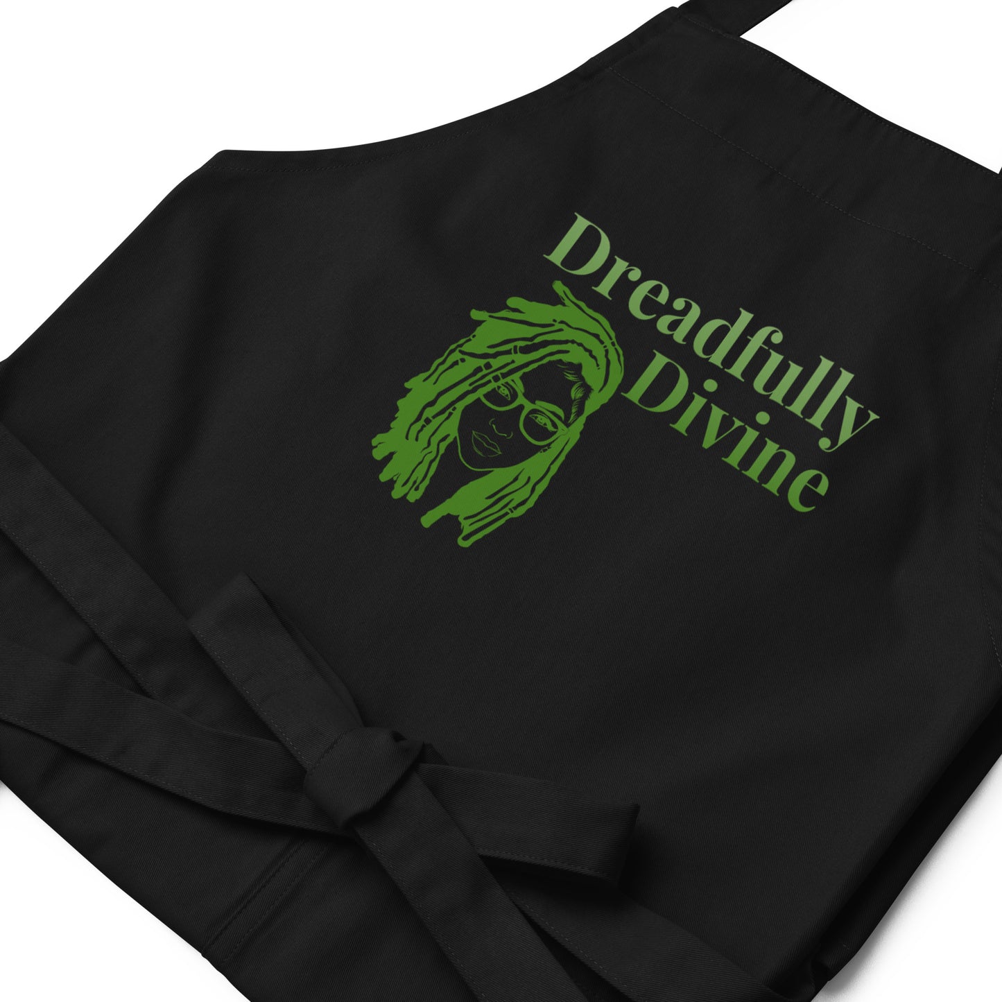 DD Woman (Green) Organic Cotton Apron