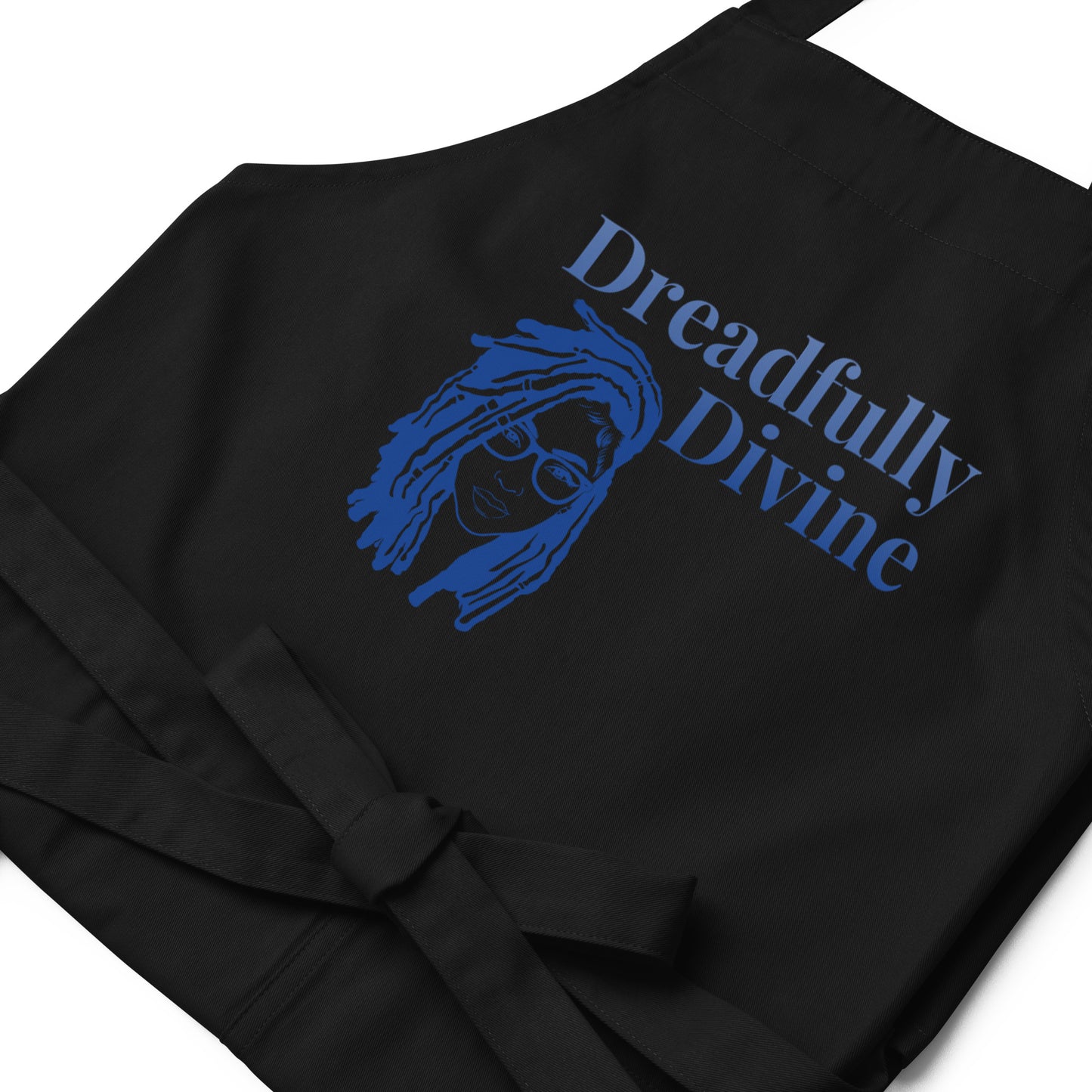 DD Woman (Blue) Organic Cotton Apron