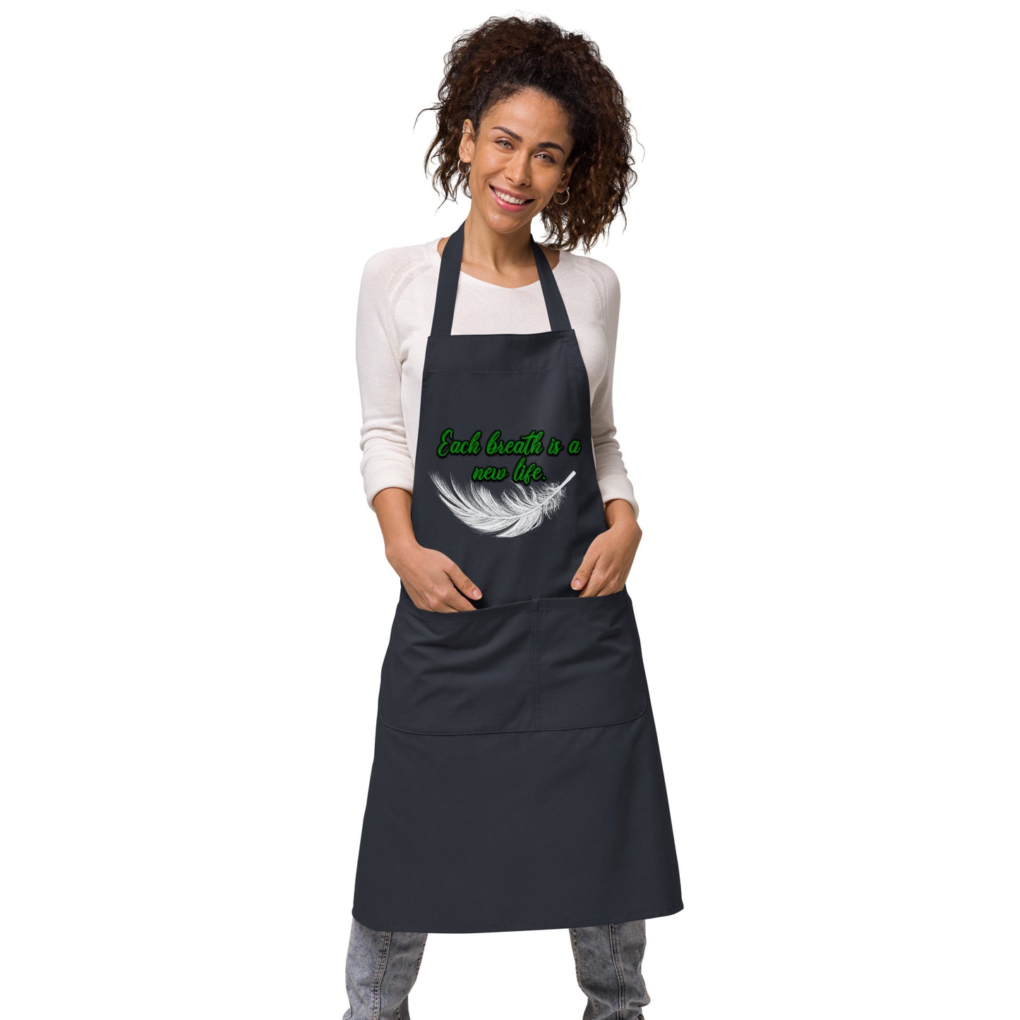 New Life #1 Organic Cotton Apron