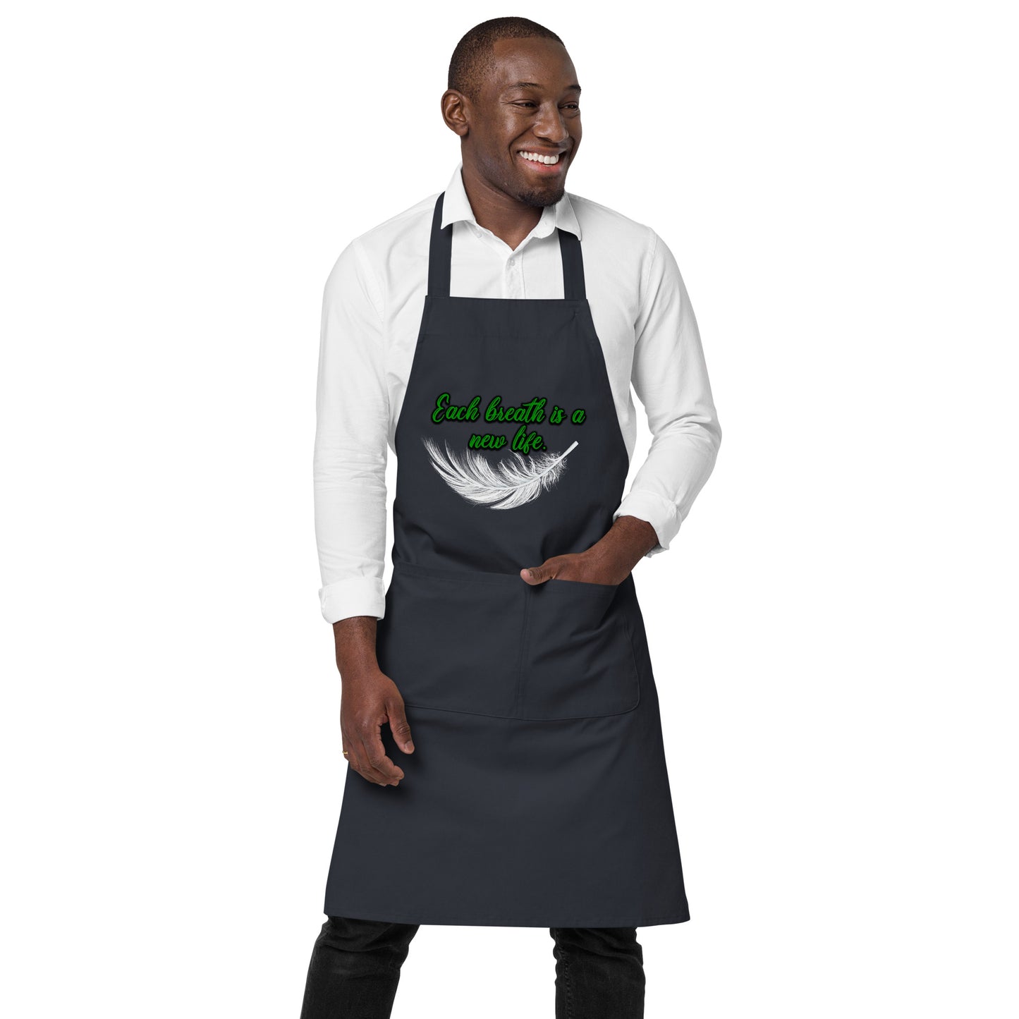 New Life #1 Organic Cotton Apron