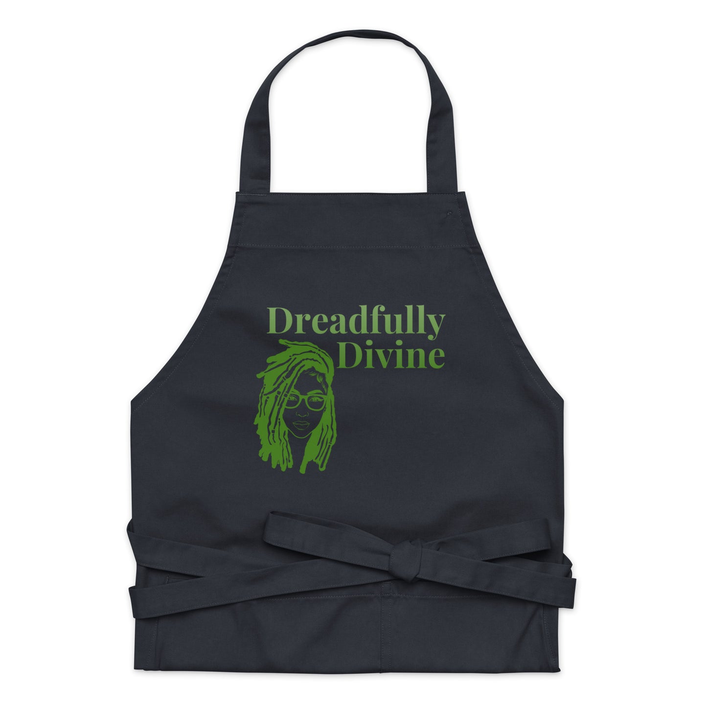 DD Woman (Green) Organic Cotton Apron