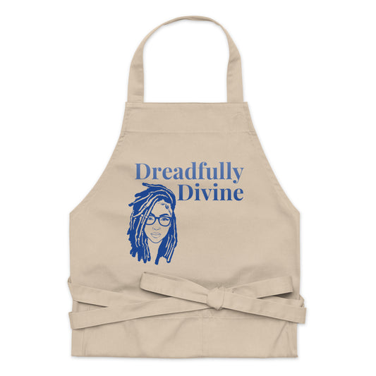 DD Woman (Blue) Organic Cotton Apron