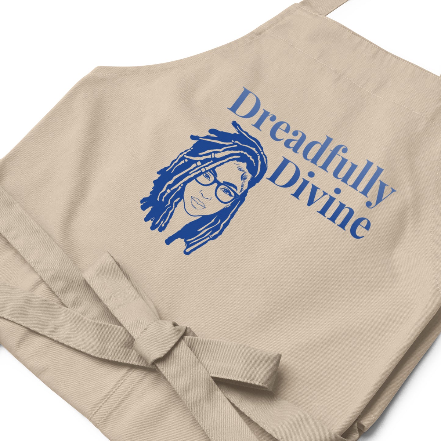 DD Woman (Blue) Organic Cotton Apron