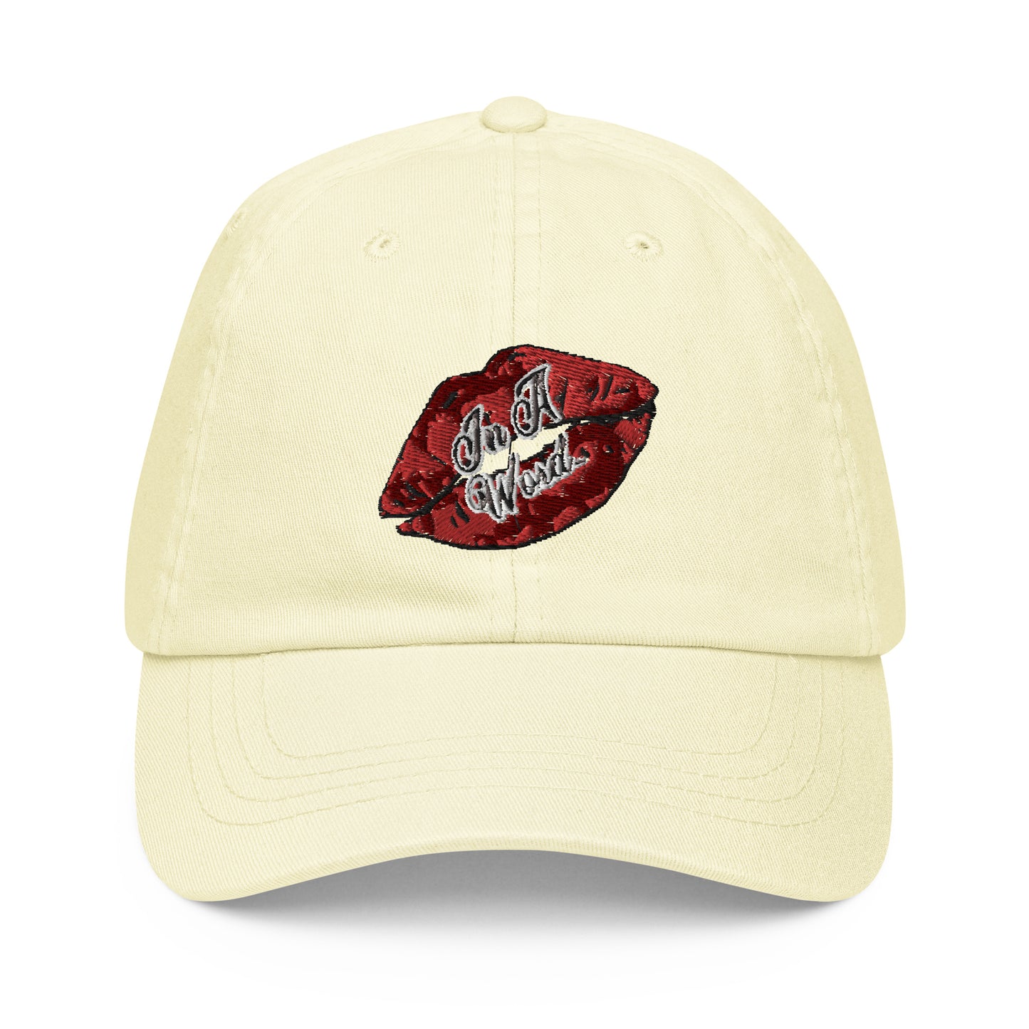 In A Word (Logo) Pastel Baseball Hat