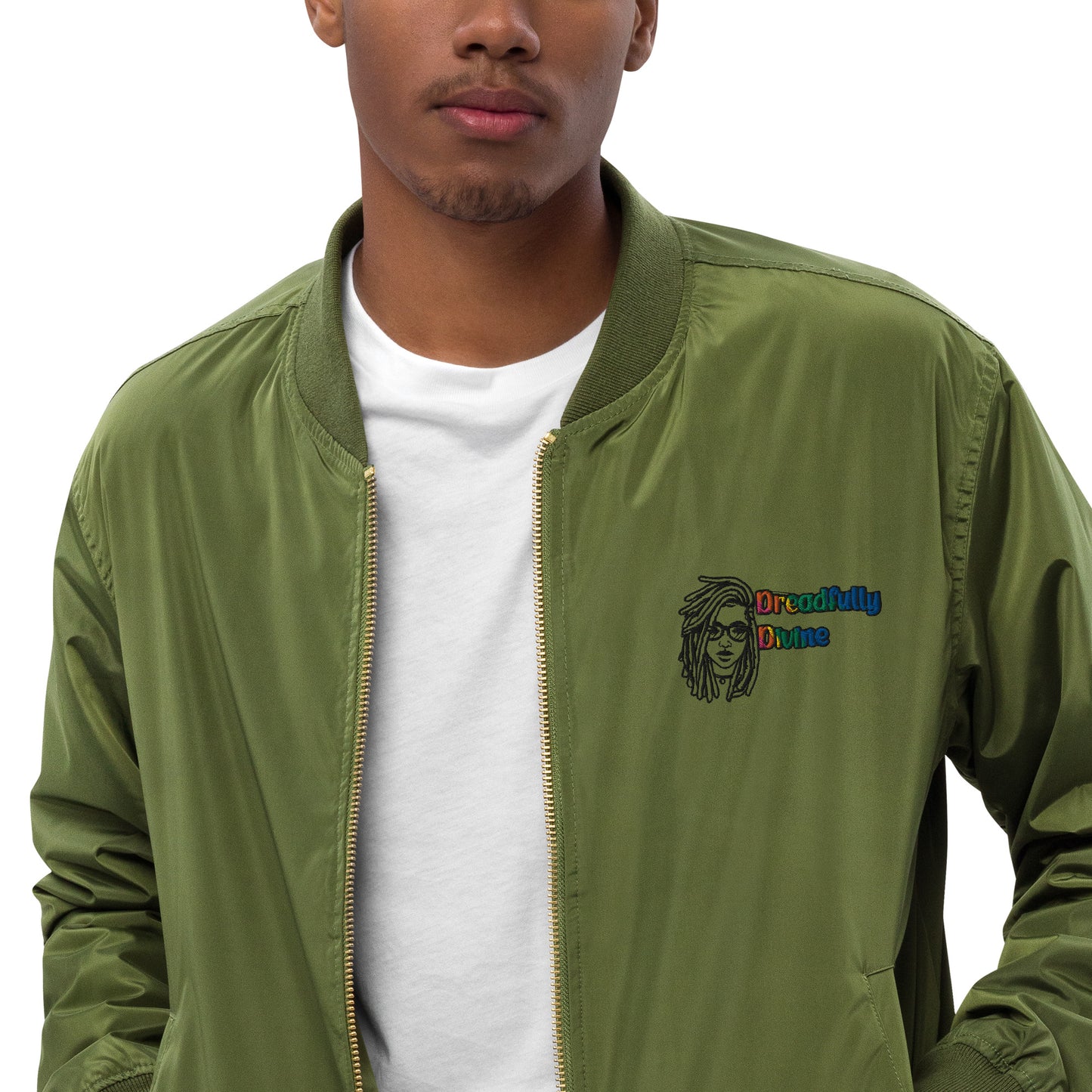 DD Woman (Multi-color) Unisex Premium Recycled Bomber Jacket