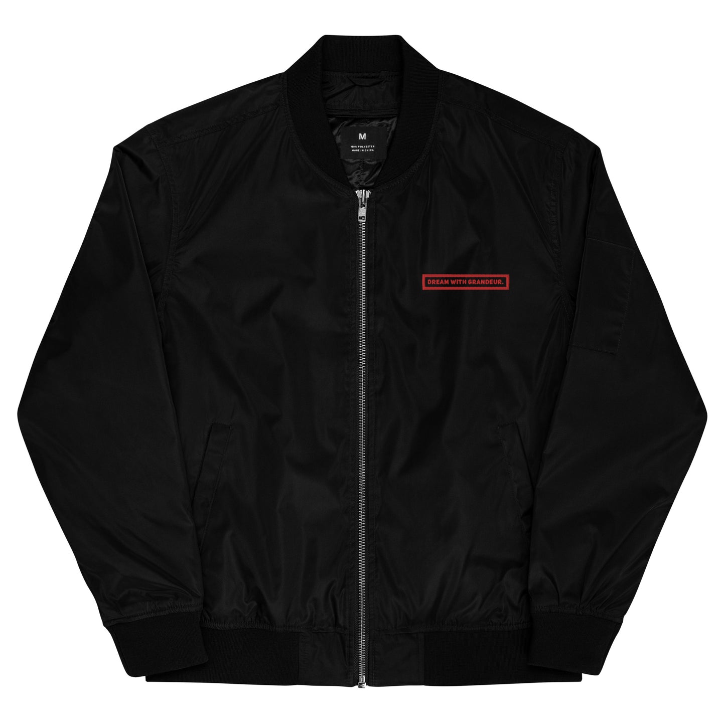 With Grandeur #2 Unisex Premium Recycled Bomber Jacket