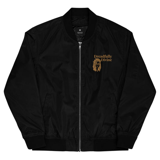 DD Woman (Gold) Unisex Premium recycled bomber jacket